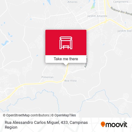 Rua Alessandro Carlos Miguel, 433 map