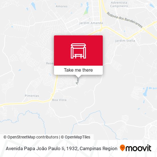 Avenida Papa João Paulo Ii, 1932 map