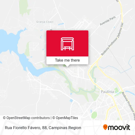 Rua Fiorello Fávero, 88 map