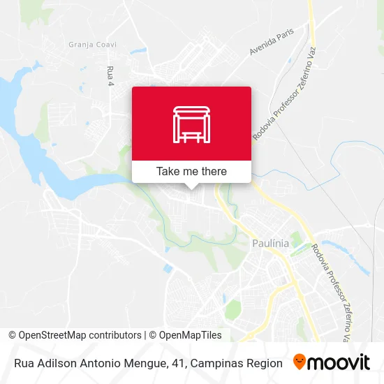 Rua Adilson Antonio Mengue, 41 map