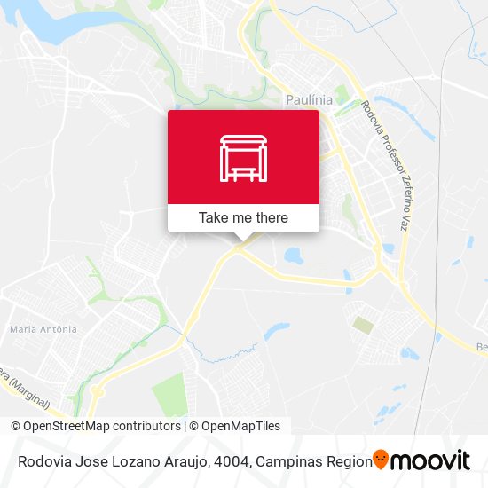 Rodovia Jose Lozano Araujo, 4004 map