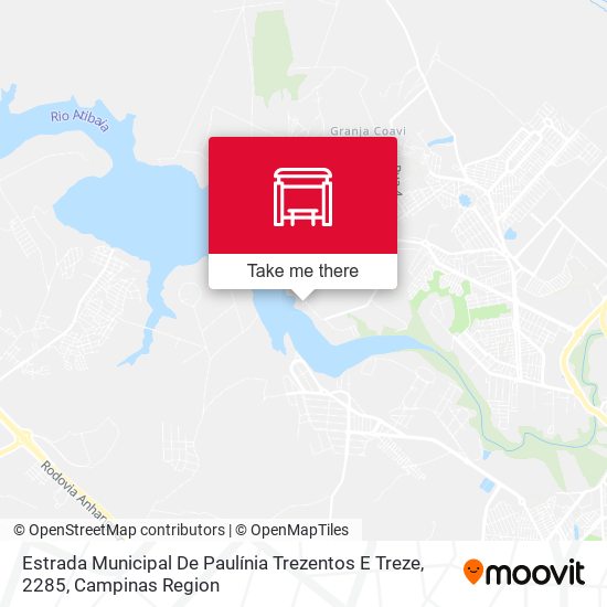 Estrada Municipal De Paulínia Trezentos E Treze, 2285 map