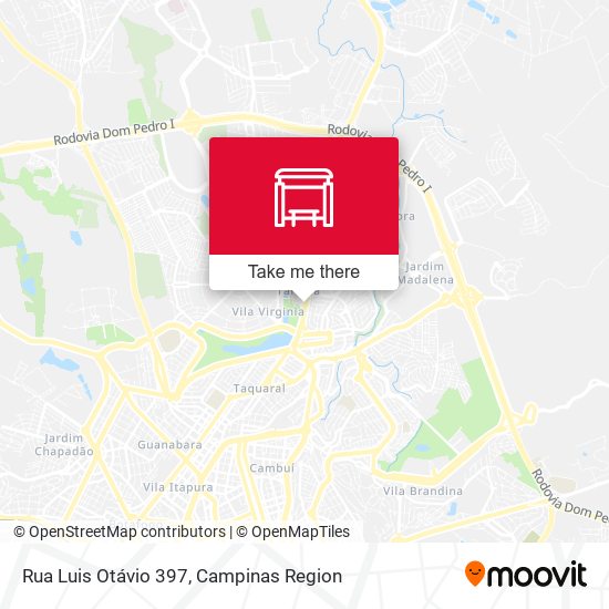Rua Luis Otávio 397 map