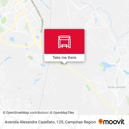 Avenida Alexandre Cazellato, 120 map