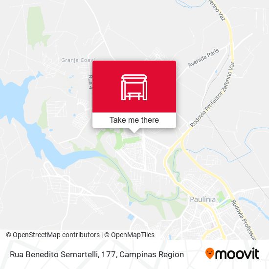 Rua Benedito Semartelli, 177 map