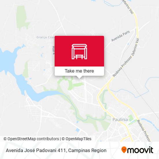 Avenida José Padovani 411 map