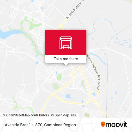 Avenida Brasília, 870 map