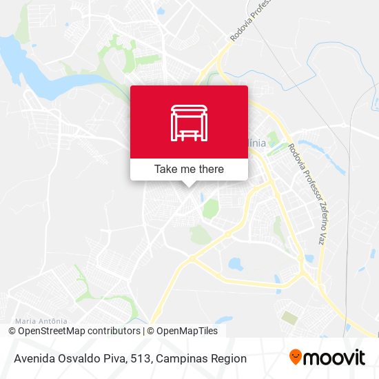 Avenida Osvaldo Piva, 513 map