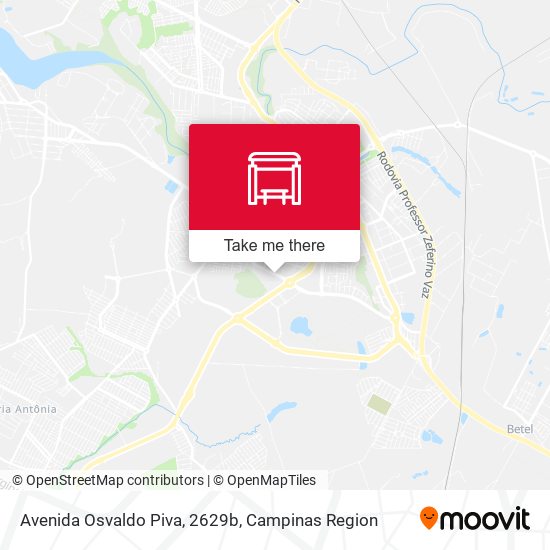 Avenida Osvaldo Piva, 2629b map