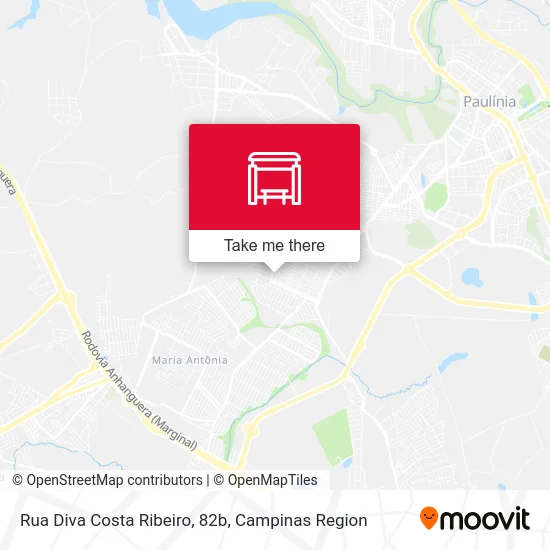Rua Diva Costa Ribeiro, 82b map