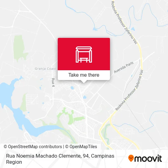Rua Noemia Machado Clemente, 94 map