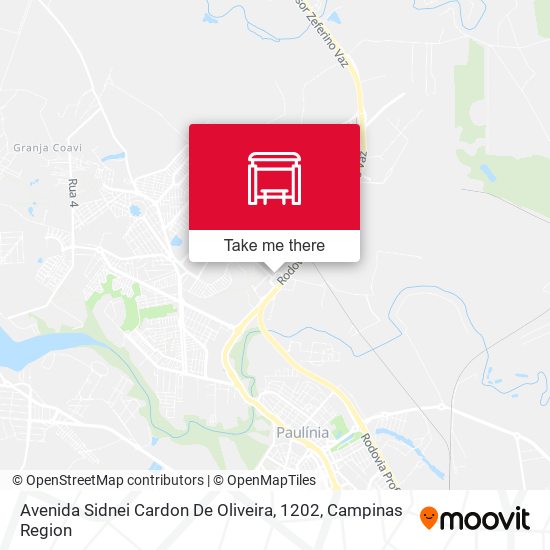 Avenida Sidnei Cardon De Oliveira, 1202 map