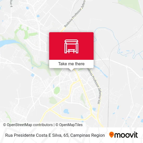 Rua Presidente Costa E Silva, 65 map