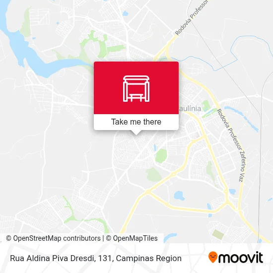 Rua Aldina Piva Dresdi, 131 map