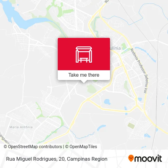 Rua Miguel Rodrigues, 20 map