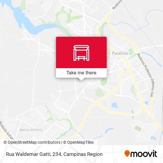 Rua Waldemar Gatti, 234 map