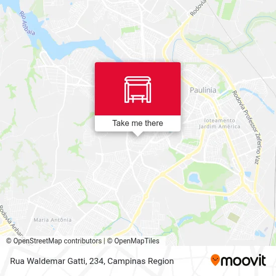 Rua Waldemar Gatti, 234 map