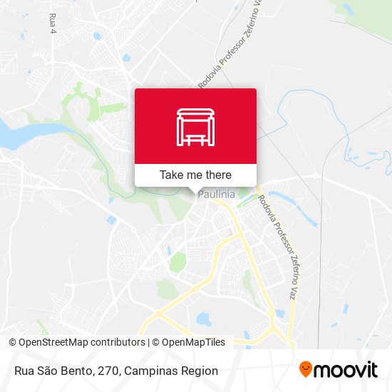 Rua São Bento, 270 map