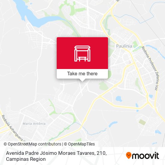 Avenida Padre Jósimo Moraes Tavares, 210 map