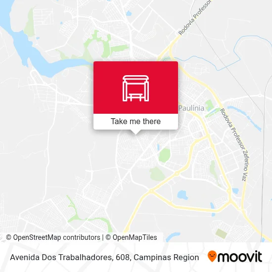 Avenida Dos Trabalhadores, 608 map