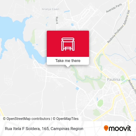 Rua Itela F Soldera, 165 map