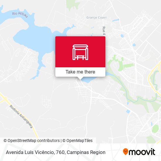 Avenida Luís Vicêncio, 760 map
