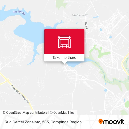 Rua Gercei Zanelato, 585 map