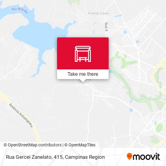 Rua Gercei Zanelato, 415 map