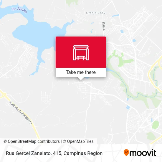 Rua Gercei Zanelato, 415 map