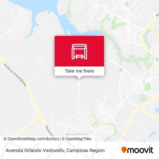 Avenida Orlando Vedovello map