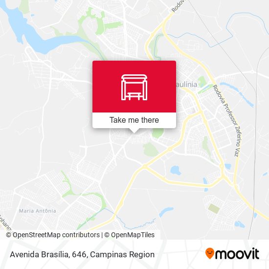 Avenida Brasília, 646 map
