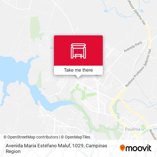 Avenida Maria Estéfano Maluf, 1029 map