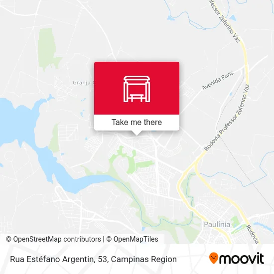 Rua Estéfano Argentin, 53 map