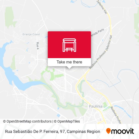 Rua Sebastião De P. Ferreira, 97 map
