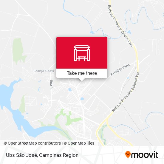 Ubs São José map