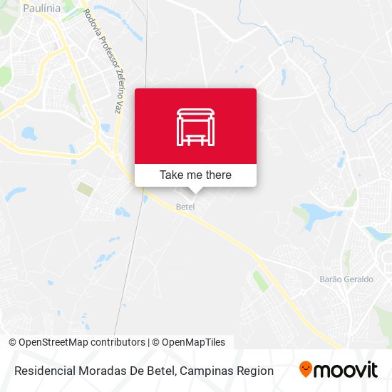Residencial Moradas De Betel map