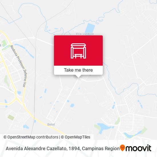 Avenida Alexandre Cazellato, 1894 map