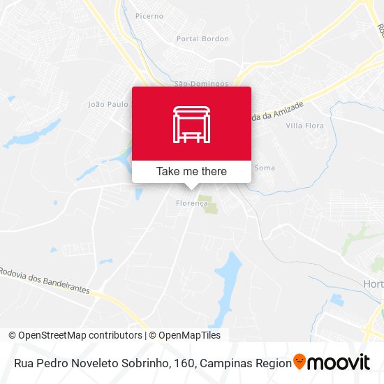 Rua Pedro Noveleto Sobrinho, 160 map