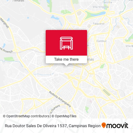 Rua Doutor Sales De Oliveira 1537 map