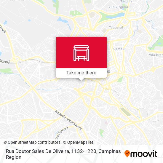 Rua Doutor Sales De Oliveira, 1132-1220 map