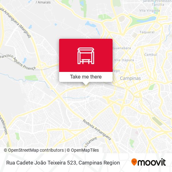 Rua Cadete João Teixeira 523 map