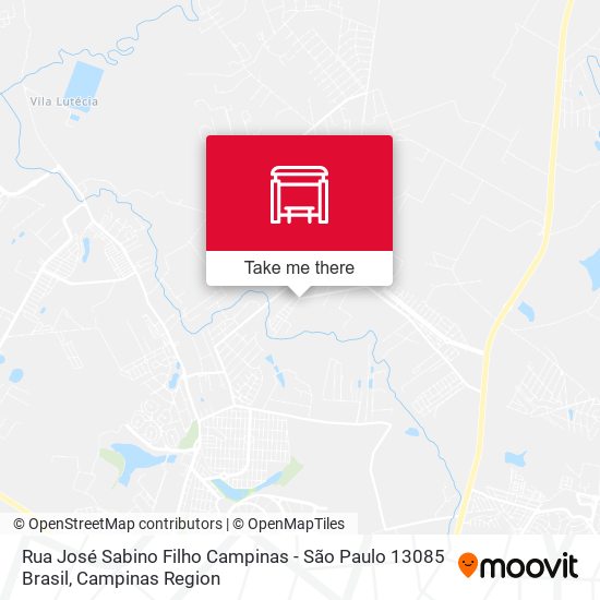 Rua José Sabino Filho Campinas - São Paulo 13085 Brasil map