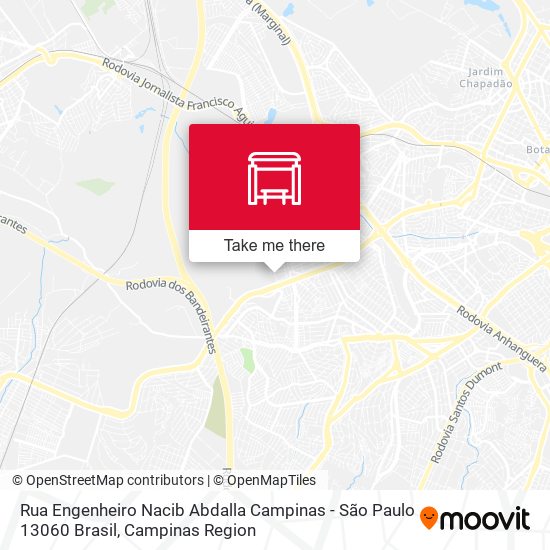 Rua Engenheiro Nacib Abdalla Campinas - São Paulo 13060 Brasil map