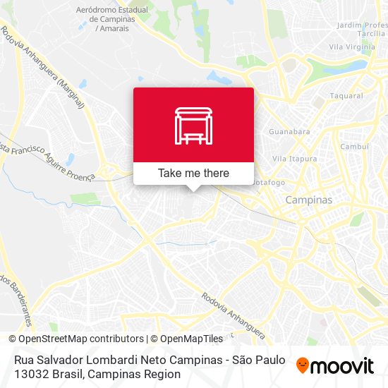 Rua Salvador Lombardi Neto Campinas - São Paulo 13032 Brasil map