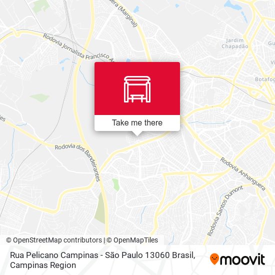 Rua Pelicano Campinas - São Paulo 13060 Brasil map