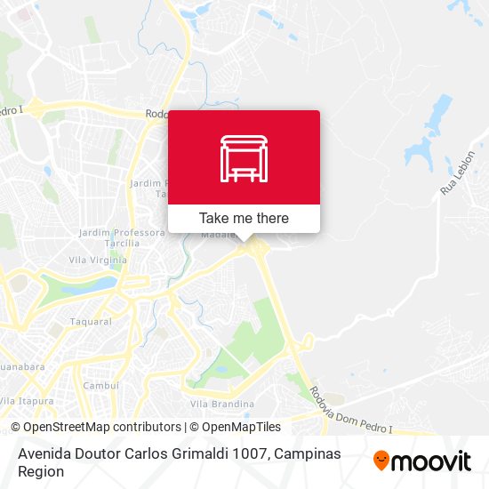 Avenida Doutor Carlos Grimaldi 1007 map