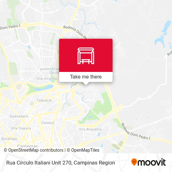 Rua Círculo Italiani Unit 270 map