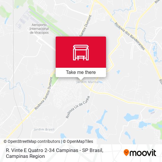 R. Vinte E Quatro 2-34 Campinas - SP Brasil map