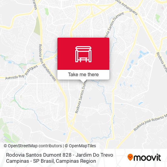 Rodovia Santos Dumont 828 - Jardim Do Trevo Campinas - SP Brasil map