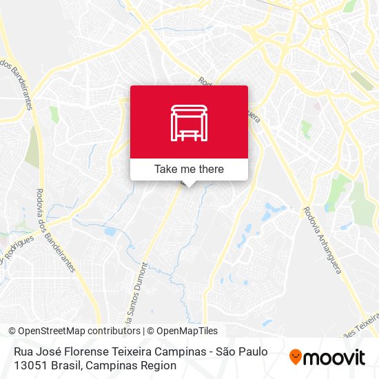 Rua José Florense Teixeira Campinas - São Paulo 13051 Brasil map